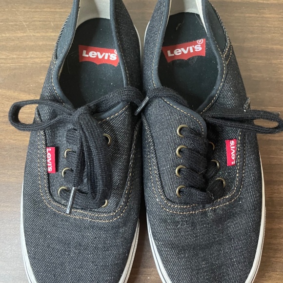 Levi’s Blue Denim Shoes Women’s Size 6.5 - Picture 3 of 5